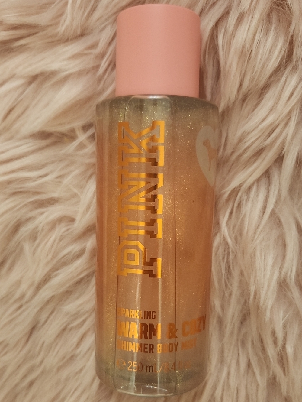 Brand New PINK Victoria's Secret 🩷 SPARKLING WARM & COZY SHIMMER BODY MIST